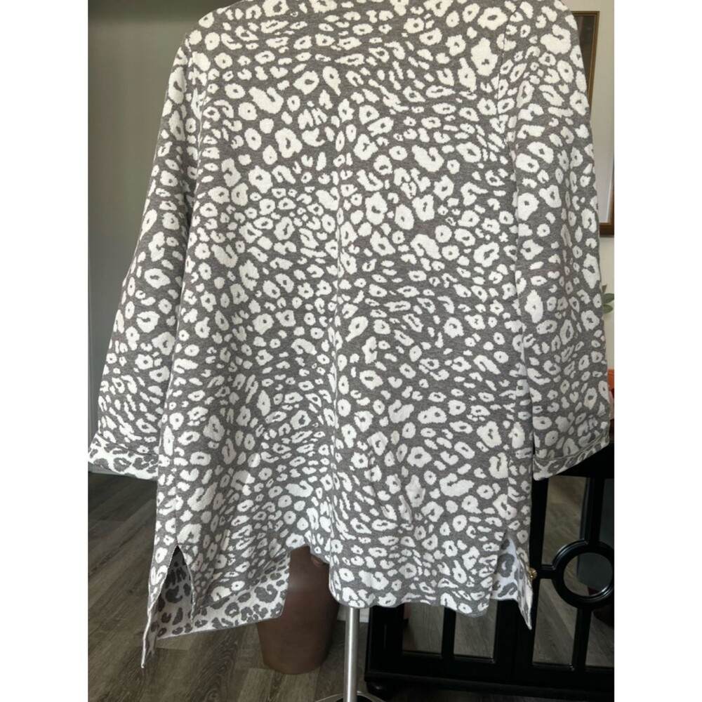 Ruby Rd. Leopard-Print Sweater - Picture 11 of 11